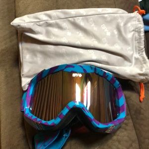 Spy ski/snowboard goggles